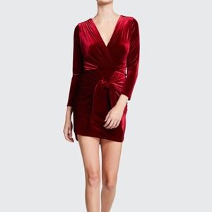 MISA Ophelie Dress in Ruby (M)